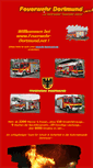 Mobile Screenshot of feuerwehr-dortmund.net